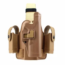 Тактические ножные пистолетные кобуры держатель весло падение подсумок для пистолета на бедро правая кнопка журнал факельный чехол для Глок 17 19 22