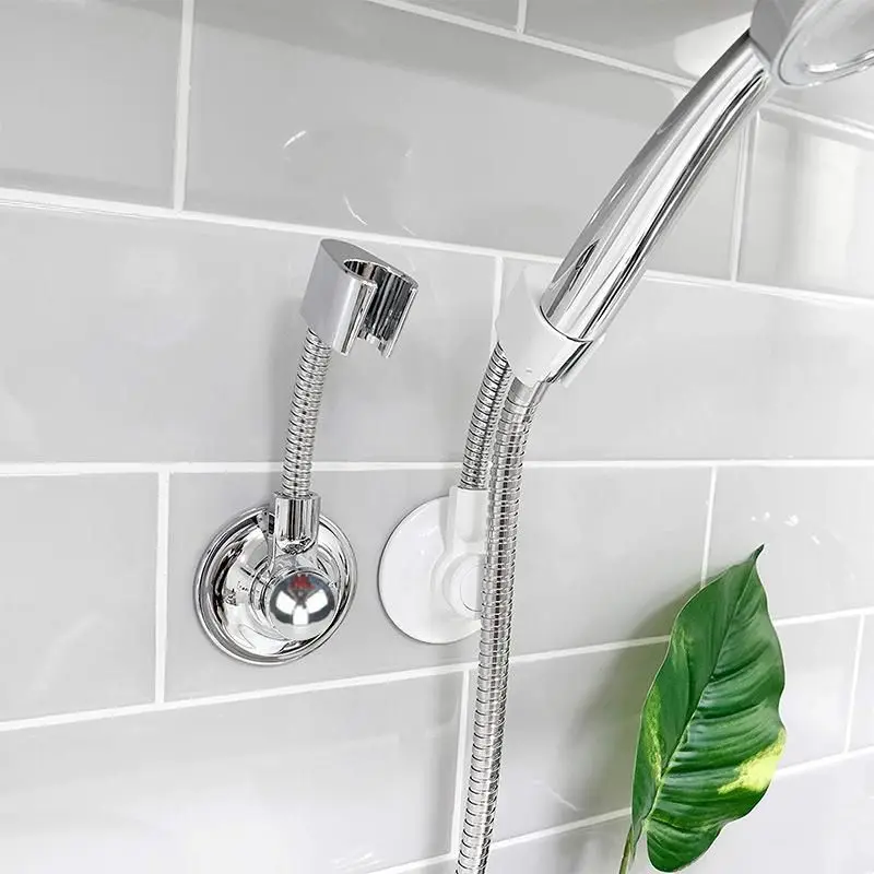 

Powerful Suction Cup Shower Bracket Powerful Suction Cup Shower Head Holder Base Bathroom Shower Nozzle Fixing Wall Bracket Bath