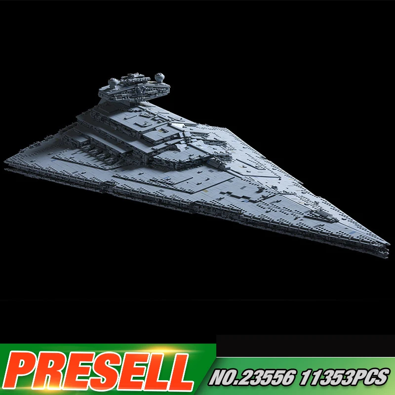 

DHL 05027 Star Toys Wars MOC 23556 Imperial Star Destroyer Set Compatible With Legoings 75292 Kids Gifts Building Blocks Bricks