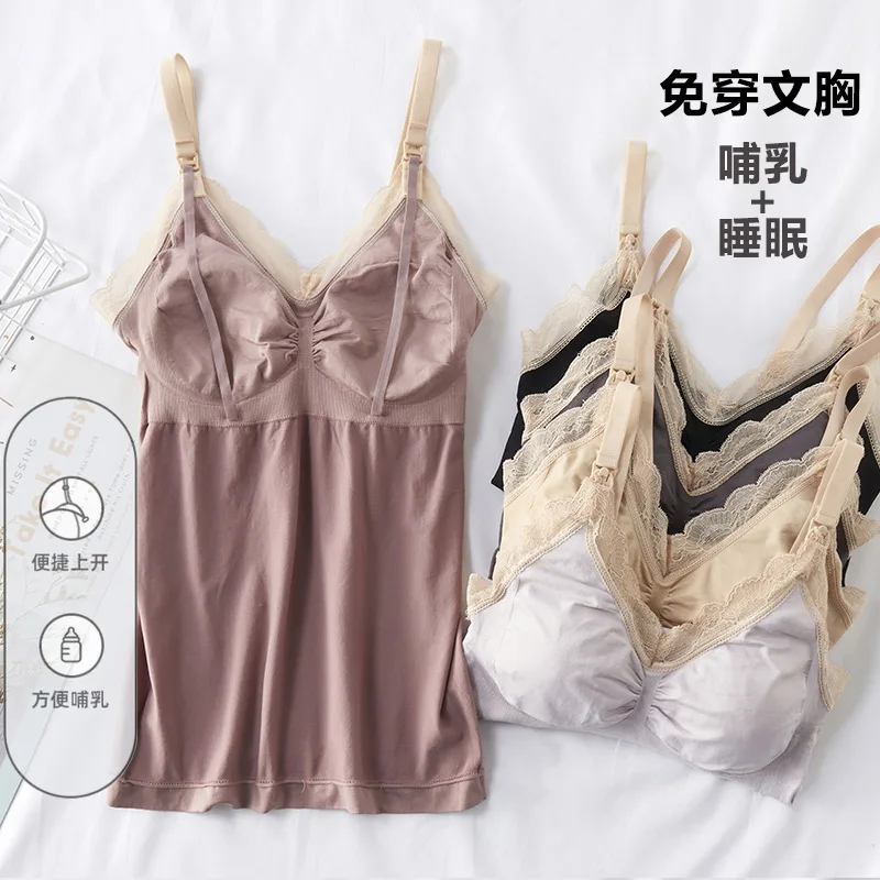 maternity tops nursing tops breastfeeding Tanks maternity dresses women