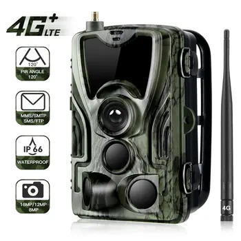 

Wild Camera HC-801LTE 4G 16MP 1080P Hunting Camera Trail Camera SMS/MMS/SMTP Photo Traps 0.3s Trigger Time Trap Wildlife Camera