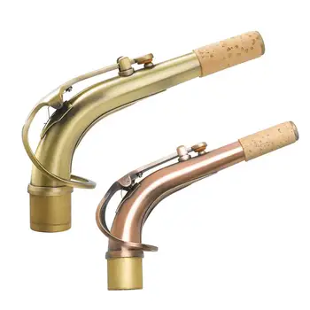 

2.45mm Nozzle Brass Material Sax Bend Neck Musical Instrument Part for Alto Saxophone Parts Accessories