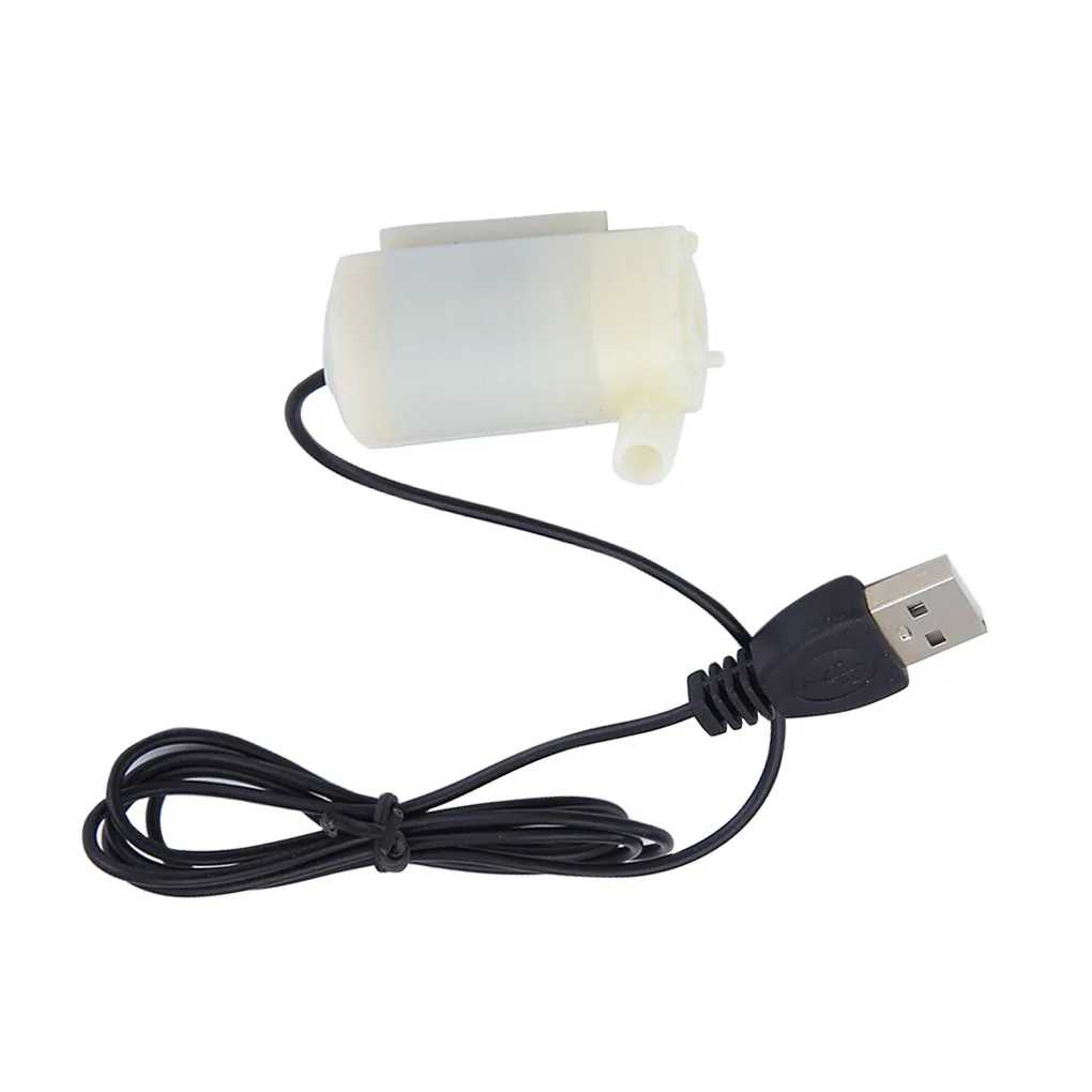 USB микро погружной насос мини водяной насос аквариумный фонтан DC 5 В 2-3л/мин амфибия DC Моторный насос водяной насос