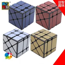 MoYu MoFangJiaoShi углеродное волокно магический куб неравный Fisher speed Cube IQ игра ультра-гладкая