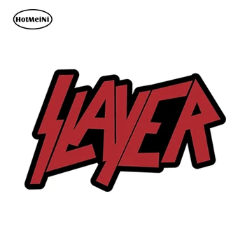 

HotMeiNi 13cm x 7.9cm SLAYER Vinyl Sticker Decal Thrash Metal Vinyl Bumper Rearview Mirror Side Decal DIY Car Styling