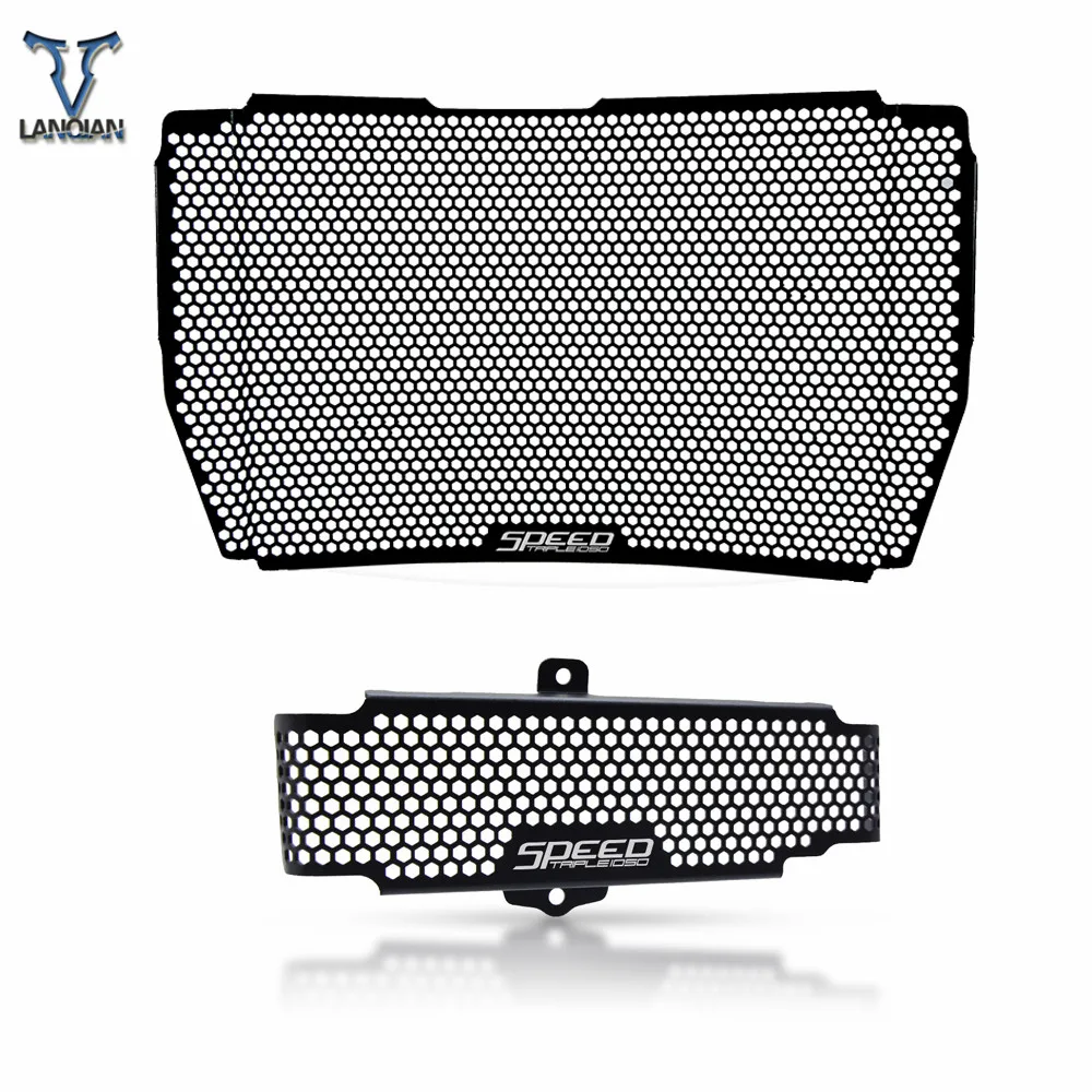 

Motorcycle Accessorie Radiator Grille Guard Cover For Triumph Speed Triple 1050 Radiator Guard/Protector/Grille 2011 2012-2015