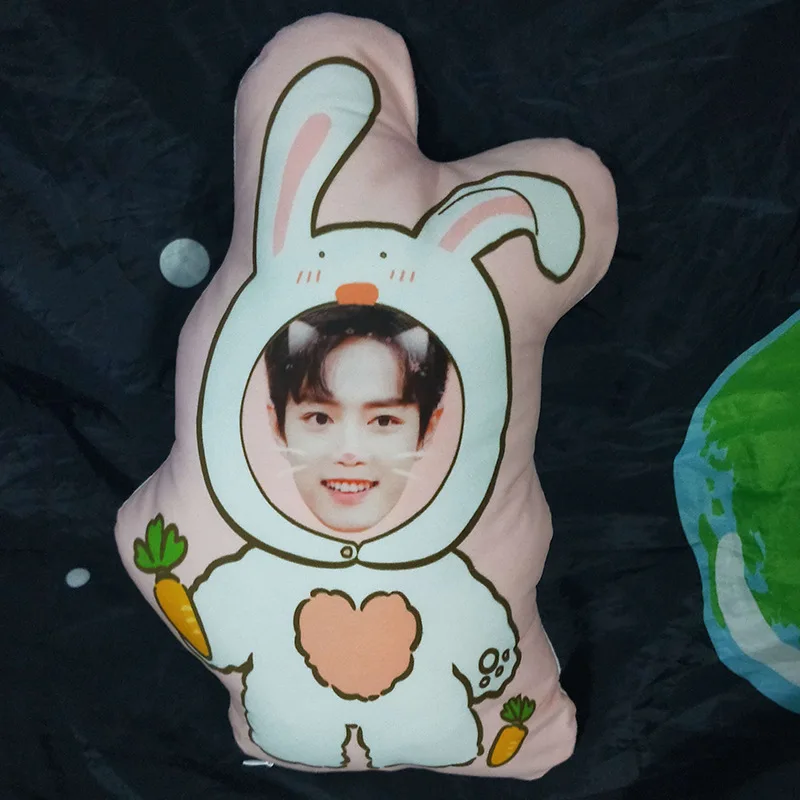 

Idol Pillow Custom Photo custom shaped cushion cartoon figure doll creative love gift pp cotton fill Plush pillow
