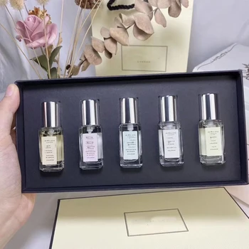 

Parfum 5pcs Set 9ml each Women Cologne Wild Bluebell English Pear Cologne Spray 5*9ml Box Set New Sealed