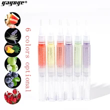 Yayoge 6ml Nail Nutrition Oil Pen Nail Treatment Pen 8 Smell Revitalizer Cuticle Oil Prevent Agnail Gel Polish Nourish Nail skin