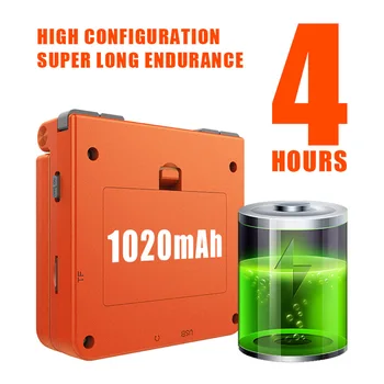 

Retro Handheld Game Console 64 Bit Portable Video Game Console for PS1 NES GB 1020MAH Battery Flip Game Console