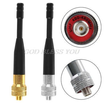 

1PC SMA-F Female UHF Single Band Radio Antenna for Kenwood Linton Baofeng UV-5R