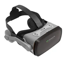 SC-G07E шлем 9,0 VR Очки виртуальной реальности 3D очки Google Cardboard VR гарнитура коробка для 4,0-6,3 дюймового смартфона
