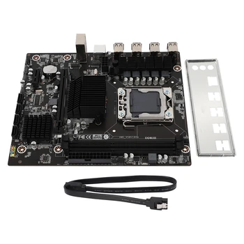 شراءاللوحة الرئيسية X58 LGA1356 DDR3 1066/1333/1600MHz SATA2.0 USB2.0 ATX تدعم 32GB Ram ثنائي القناة