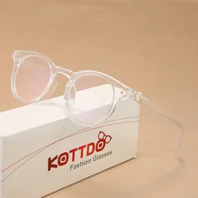 

Retro Round Women Eye Glasses Frame Optical Computer Myopia Plastics Glasses Frame Clear Spectacle Men Eye Glasses Frames
