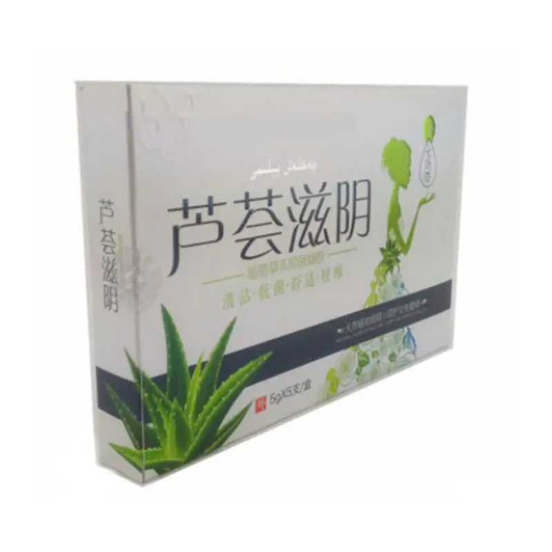 5 шт./кор. Китайский травяной экстракт алоэ Для женщин вагинального затягивания гинекологический гель женской матке для кормления против зуда воспаление в области здравоохранения