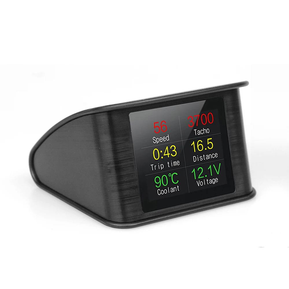 Новый компьютер Hud T600 GPS OBD проектор скорости автомобиля цифровой спидометр