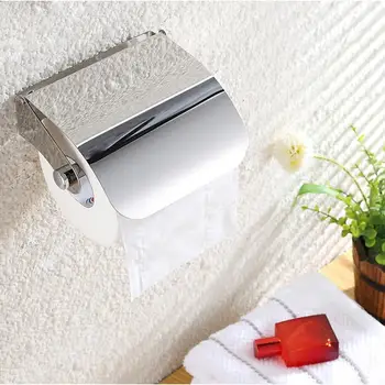 

Wall-Mounted Bathroom Tissue Dispenser Tissue Box Holder for Roll Paper Mobile Phone Rack Bathroom Product