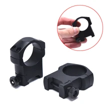 1 пара прицел клип векторная оптика 30 мм тактический быстрый релиз прицел средней высоты крепление кольцо