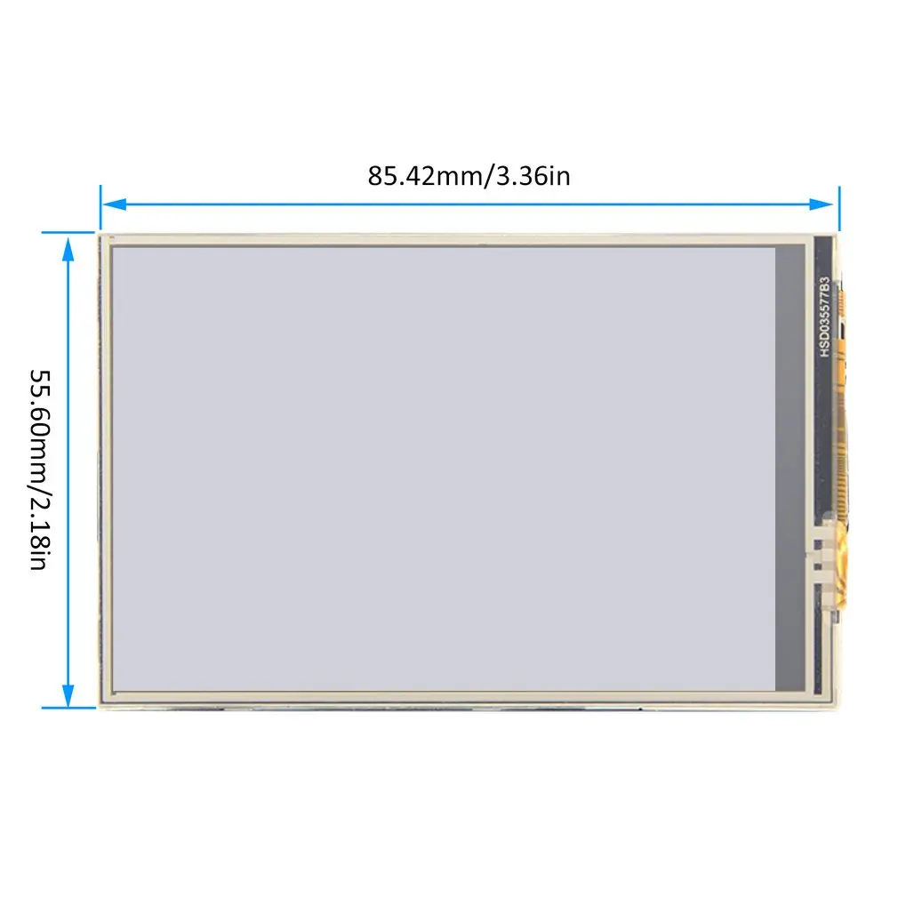 3,5/4,0 дюймов MHS TFT GPIO ЖК-дисплей с поддержкой сенсорной панели 125 МГц SPI вход для Raspberry Pi