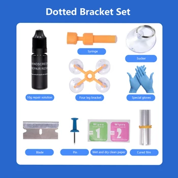

NEW Cracked Glass Repair Kit Windshield Kits DIY Cars Window Tools Windscreen Scratch Refurbishing Refurbishing Cleaner