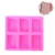 1pc Honey Bee Silicone Soap Mold diy Handmade Craft 3D Soap Mold Силиконовые Прямоугольные 6 Форм Мыльные Формы Для Изготовления Мыла