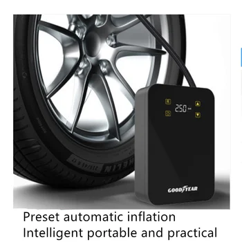 

Goodyear vehicle inflator liquid crystal automotive portable car tire electric pump inflator CD50 Q06