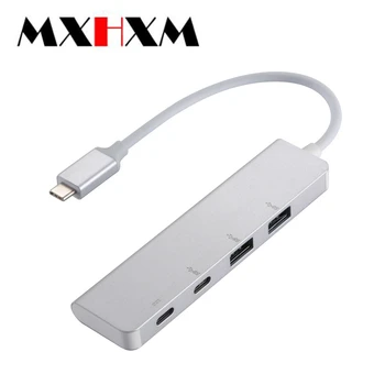 

type-c multi-function hub3.0 multi-function hub phone computer double type-c data transfer