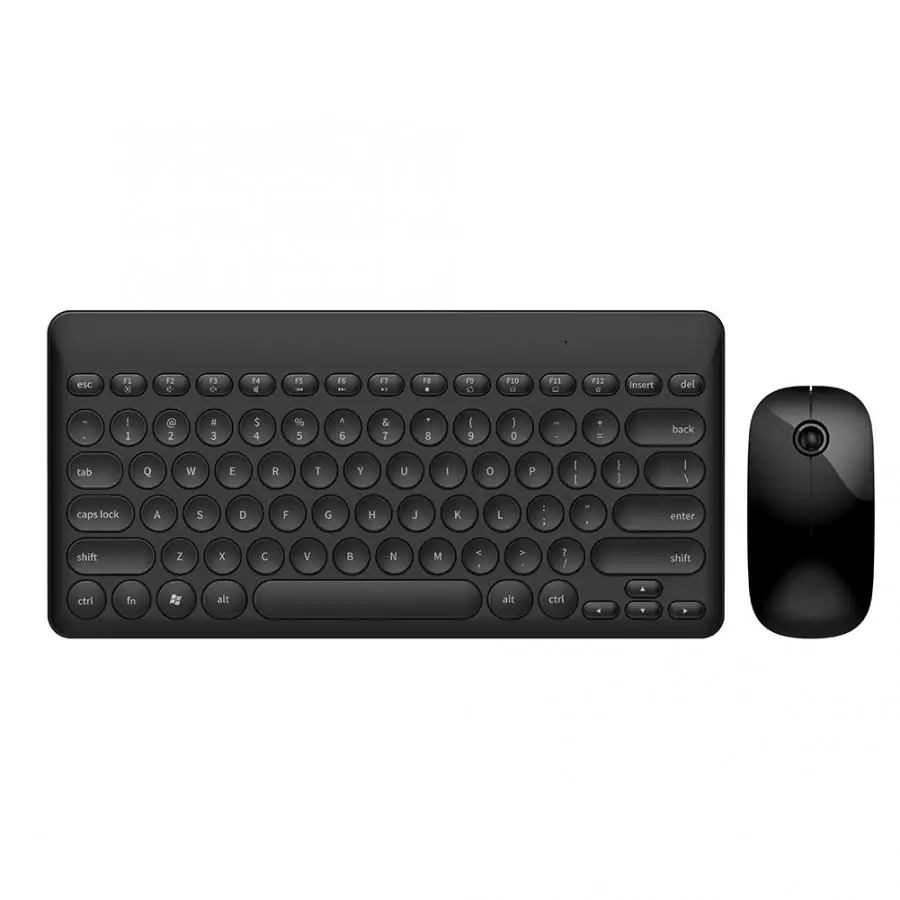 

IK6620 2.4ghz Wireless Keyboard Mouse Combos Round Cap Button 90 Keys Multimedia Keyboard And Mouse Sets
