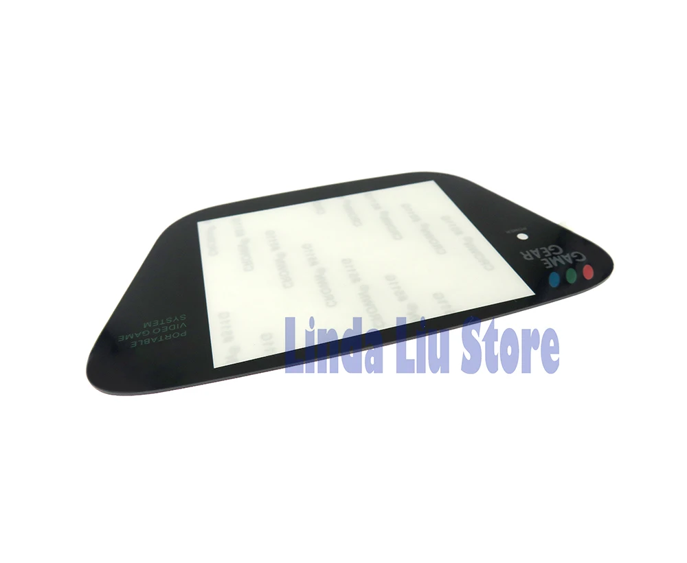 Пластиковая запасная крышка объектива для sega Game gear black GG Game gear Console