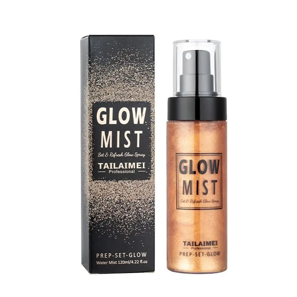 C Shimmer Body Luminizer бронзатор жидкий хайлайтер установка спрей осветить хайлайтеры для макияжа - Цвет: C