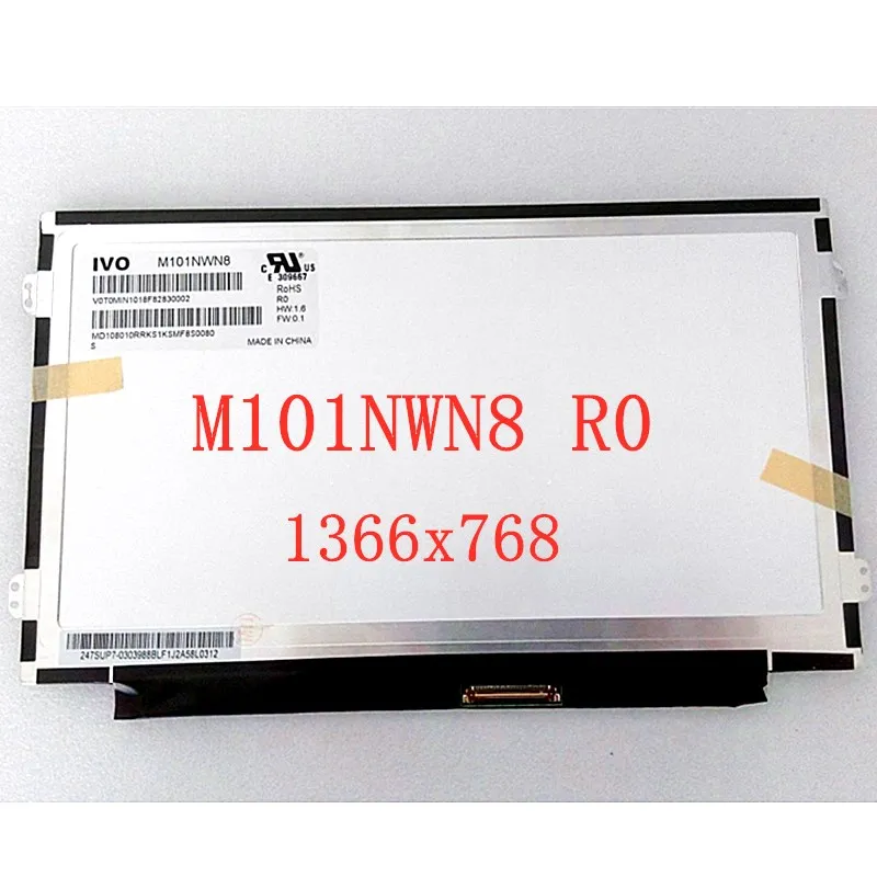 

10.1" M101NWN8 R0 Laptop B101XTN01 .1 LCD Screen N101BGE-L31 matrix HSD101PHW1 display panel 1366*768 replacement