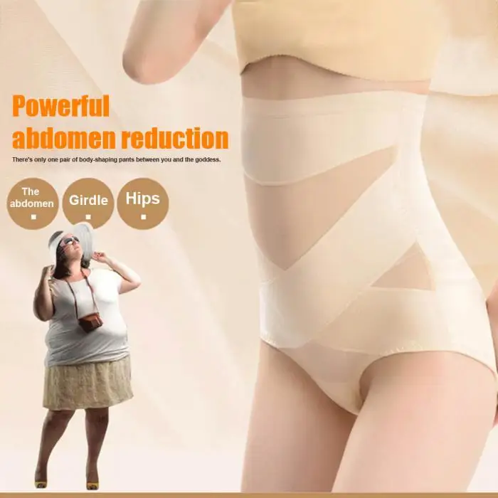 Для женщин животик Управление Slimmer Body Shaper хип-Лифт утягивающие брюки ремень Корректирующее белье FK88