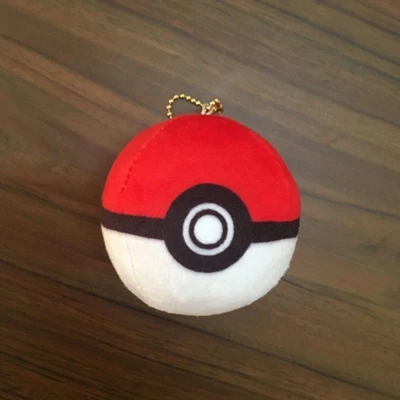 1 шт. Poke шары плюшевая игрушка «Пикачу» pokebills мягкая игрушка для животных - Цвет: Красный