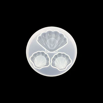 

1pcs Shell Shape Handmade Epoxy Silicone Mold For DIY Pendant Charms Making Jewelry Accessories
