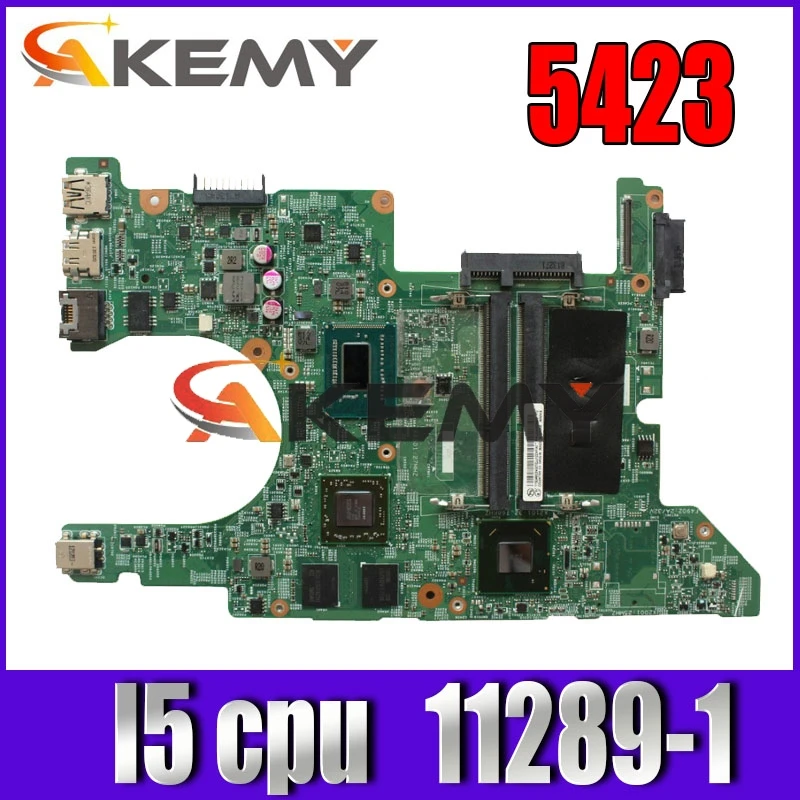Best Offer f 112 1 Motherboard For Dell 5423 Motherboard For Dell Inspiron 14z 5423 Motherbard I5 Cpu Original Test Notebook Cicig Co