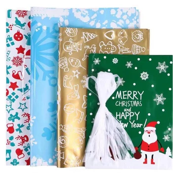 

35pcs Kit Drawstring Christmas Gift Bags Candy Holder Wrapping Packing Storage