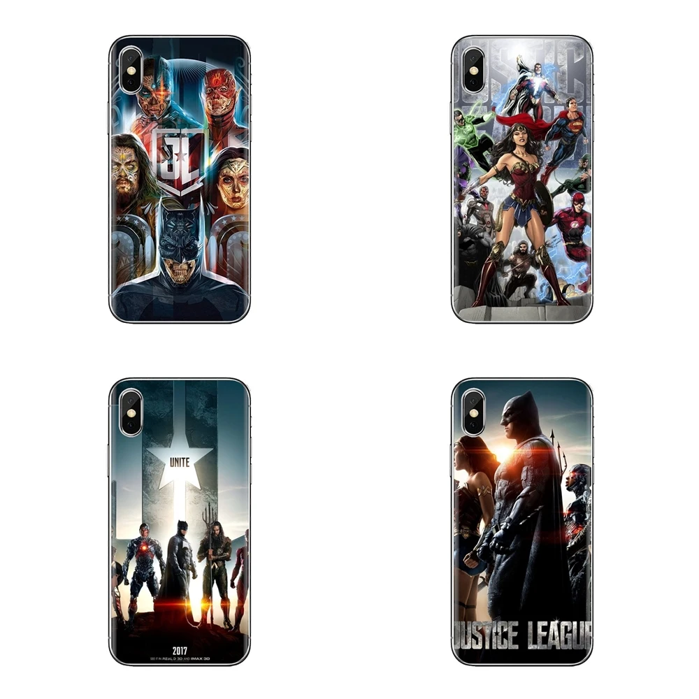 Transparent Soft Cases Covers DC Comics Justice Leagu For Samsung Galaxy J1 J2 J3 J4 J5 J6 J7 J8 Plus 2018 Prime 2015 2016 2017 |