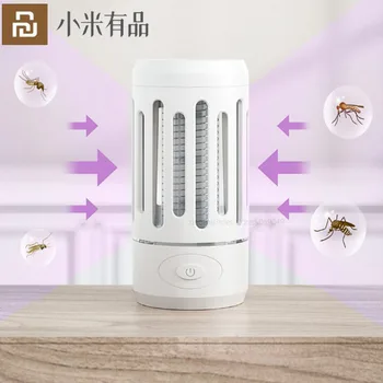 

Youpin Physical Electric Shock Kills Mosquitoes Light Waves Attract Mosquitoes Physical Kills Mosquitoes Gold for Smart Home