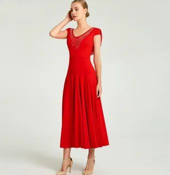 

New ballroom dance competition dress dance ballroom waltz dresses standard dance dress women ballroom dress Y065