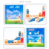 Montessori Camelot Jr Wooden Building Blocks Toys Prince Save The Princess Interactive Games for Kids 3d blocks Christmas Gifts 6