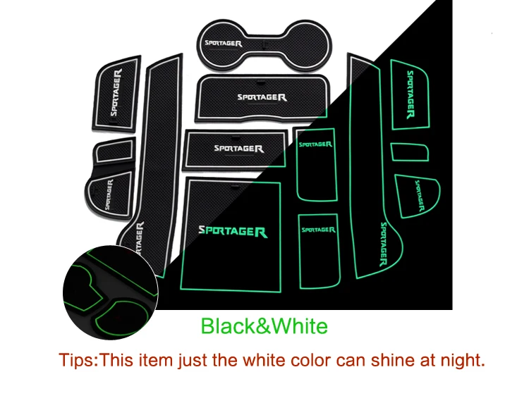 Car Gate Slot Cup Mat for KIA Sportage 3 2011 2012 2013 2014 2015 Door Groove Mats Anti-Slip Cup pad Cover Interior Accessories Car Gate Slot Cup Mat for KIA Sportage 3 2011 2012 2013 2014 2015 Door Groove Mats Anti-Slip Cup pad Cover Interior Accessories