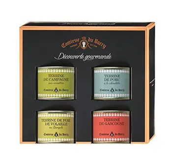 

Comtesse Du Barry Patés Découverte Gourmande - Paquet de 4 x 70 gr - Total: 280 gr