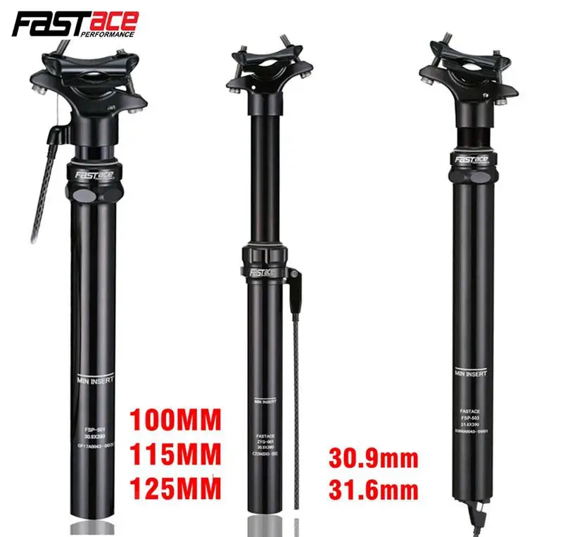 

Bicycle Lifting Seat Post 2019 NEW Fastace coated hydraulic oil pressure line control telescopic seat tube seat rod 31.6/30.9MM