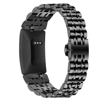 

Stylish smart strap for Fitbit inspire / Fitbit Inspire HR seven-bead chain stainless steel metal strap adjustable replacement
