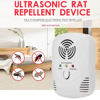 

Ultrasonic Mosquito Insect Killer Mosquito Repellent Indoor Electronic Cockroach Rat Rodent Pest Repellent Pest Control