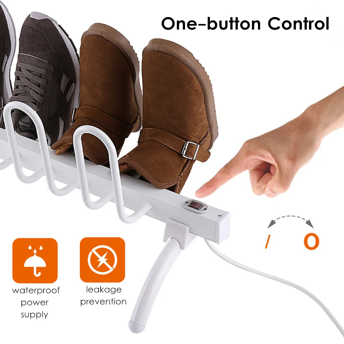220-240V Electric Shoes Dryer Deodorizer Sterilization Drying Machine Shoes Rack Organizer Portable