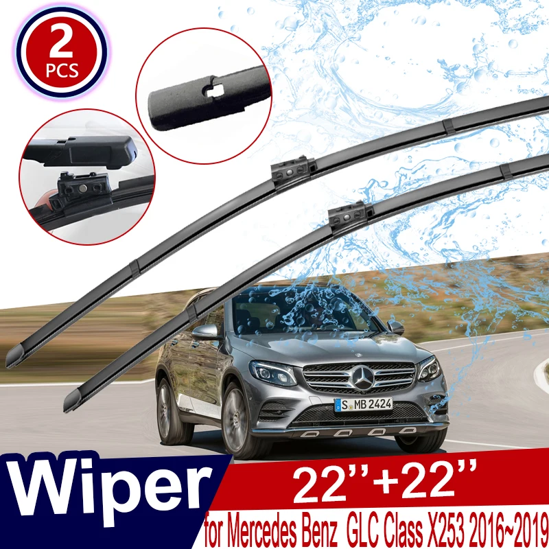 Car Wiper Blades for Mercedes Benz GLC Class X253 C253 Front Windscreen