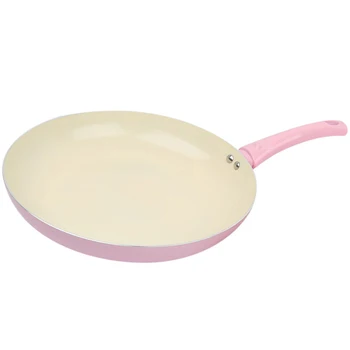 

10Inch Coating Frying Pan Double Bottom for Gas Induction Cooking Skillet Fry Pan Non-Stick Cookware