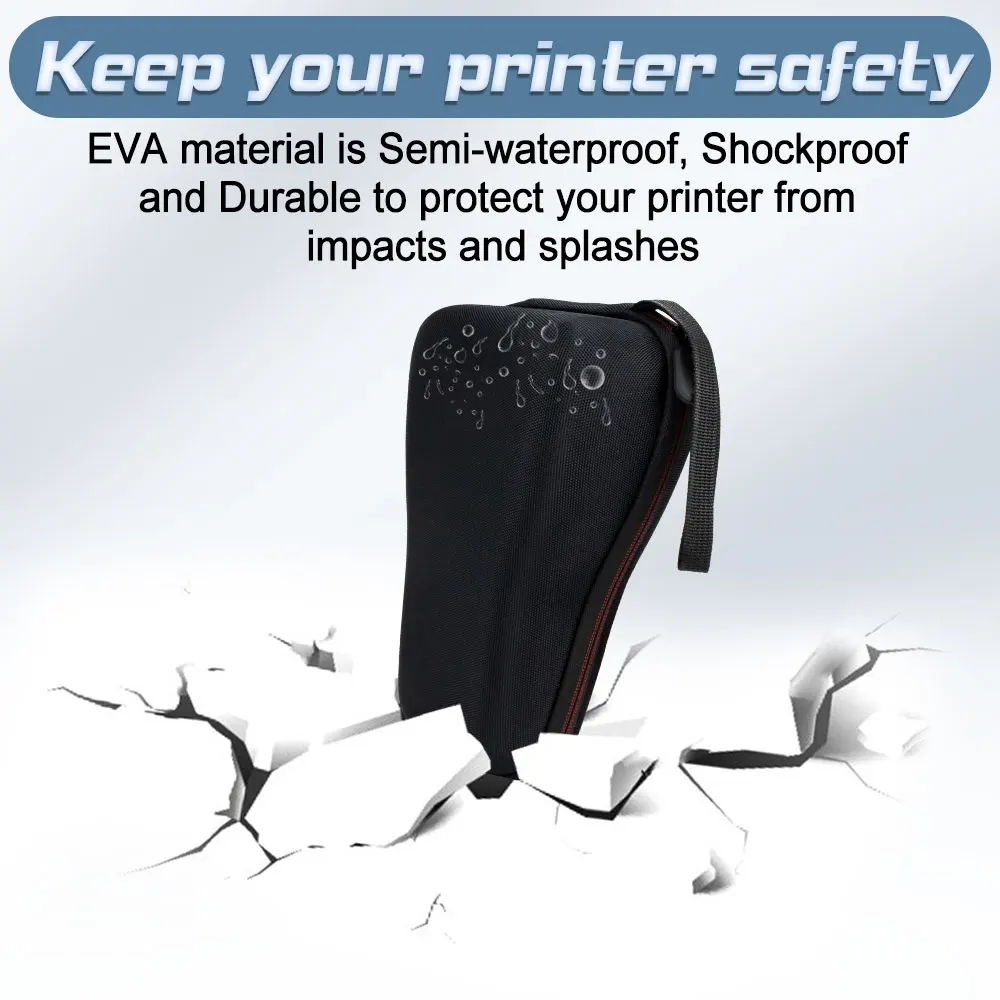 브라더 P 터치용 EVA 케이스, PT-H110 PT-H100 PT-E110 라벨 메이커 케이스, 휴대용 보호 운반 보관 가방, 231 테이프