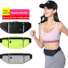 Local Stock Waterproof Running Bum Bag Fanny Pack Waist Belt Money Wallet Zip Pouch Sports